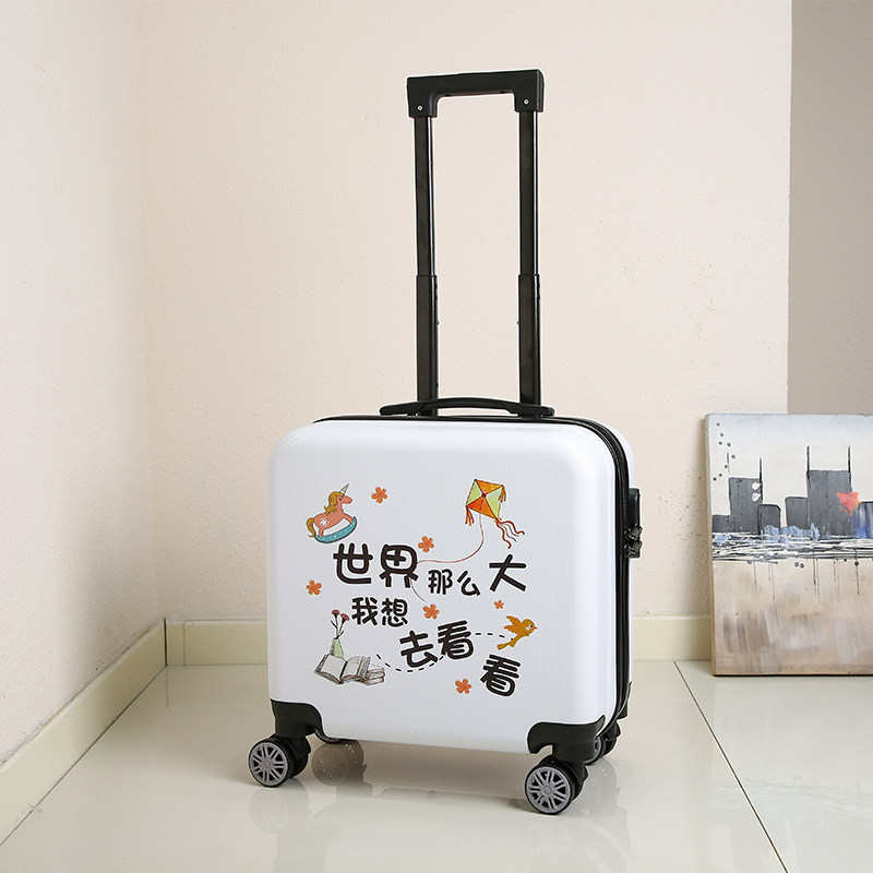 Child Kid Suitcase Male Girl Lalever Box Student Cute 18 20 Inch Cartoon Suitcase Universal Wheel