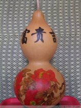Pure handmade natural branded Gourd Trick of Caibao auspicious variety of rich and expensive peony