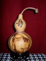Natural Feng Shui branded Gourd SuStar Opening Tea Jar