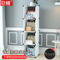 Bag shelf floor wall hanging hat storage bedroom bag rack household multi-layer wall-mounted