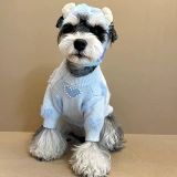 FZL Winter Coldening Dog Method Doube Xuenari, чем медведь Тедди Шиба Ину Уэст -Высокий Кошачий Свитер кошки