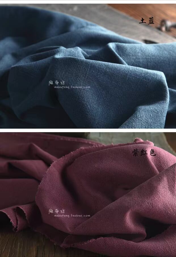 Quảng trường vải bố Mùa thu và mùa đông dày mã hóa cát rửa bằng vải cotton cotton chất liệu retro gió quần áo túi vải 500 gram mỗi mét - Vải vải tự làm vải thô cotton