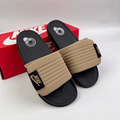 Nike/耐克 Offcourt Adjust Slide износостойкие амортизирующие однострочные спортивные тапочки с липучками для верхней одежды
