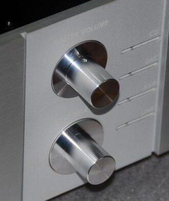 The diameter of the 38 mm all aluminum knob HIFI fever volume knob