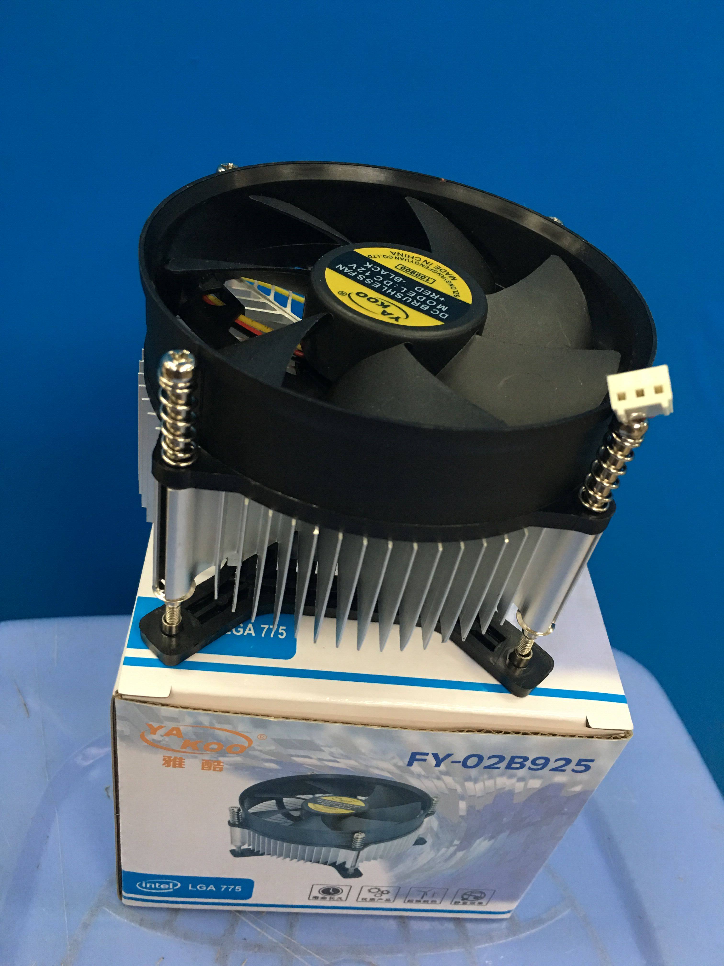 The new Ya cool cooling fan is suitable for screws on the 775 platform