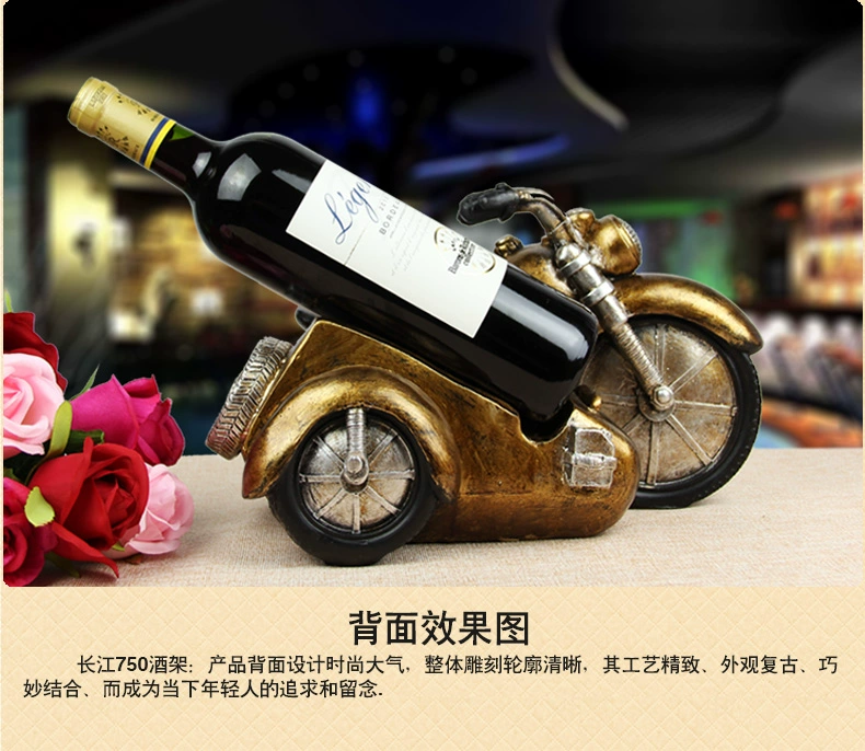 Châu âu rượu sáng tạo tủ rượu vang giá trang trí nhà đồ trang trí nhỏ phòng khách craft đồ đạc trong nhà hiện đại nhà tối giản phụ kiện trang trí nhà đẹp