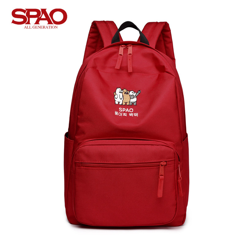 SPAO Үүргэвч, сургуулийн цүнх, Өмнөд Солонгос, Өмнөд Солонгос, энгийн, гоёмсог загвар
