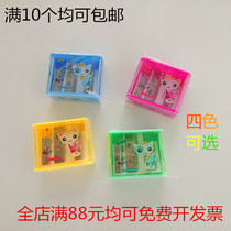 Cartoon Sketching Pen Knife Children Elementary School Children With Pencil Sharpeners Manual Small Kindergarten Portable Pencil Sharpened Knife