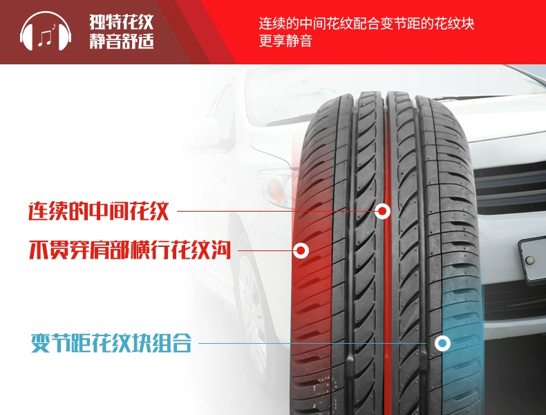Chaoyang Auto Tyre Kinh tế Lốp xe thoải mái SP06 165 60R14 Lắp đặt yên tĩnh và tiết kiệm - Lốp xe