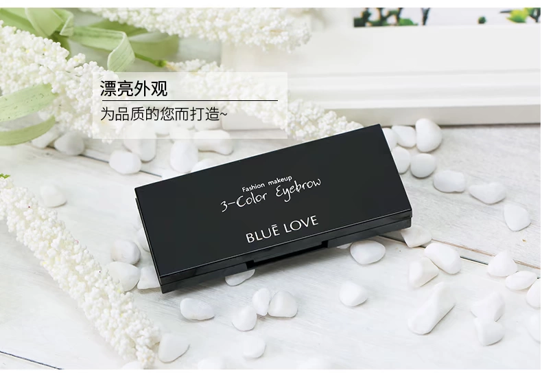 Blue Love Trang điểm cho người mới bắt đầu Bộ hoàn chỉnh Bộ mỹ phẩm Nữ sinh viên Phong cách trang điểm nhẹ Novice tự nhiên chính hãng son môi màu cam đất