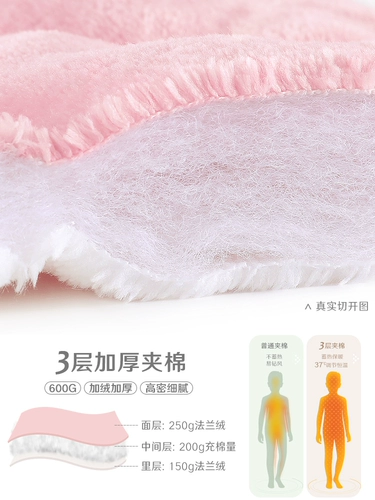 Детский фланелевый банный халат, демисезонная коралловая бархатная большая детская пижама для мальчиков, увеличенная толщина