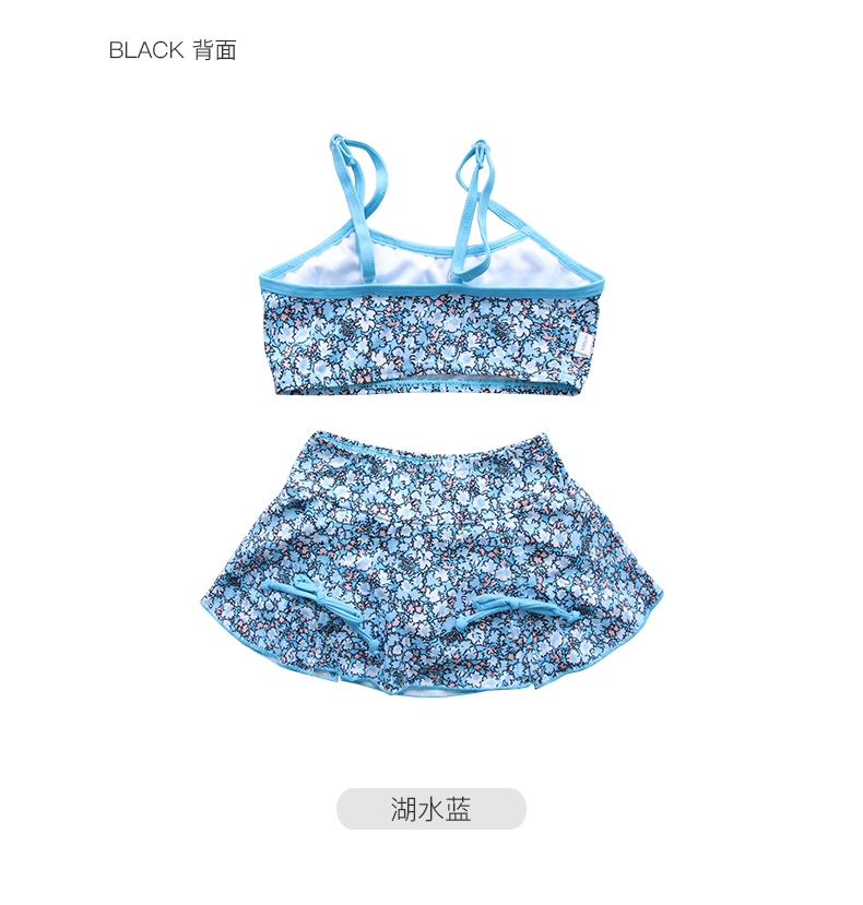 Happy Castle Children Đồ bơi cho bé gái Bikini Mùa hè 18 Trẻ em mới Chia áo tắm Phụ nữ hai mảnh áo bơi trẻ em