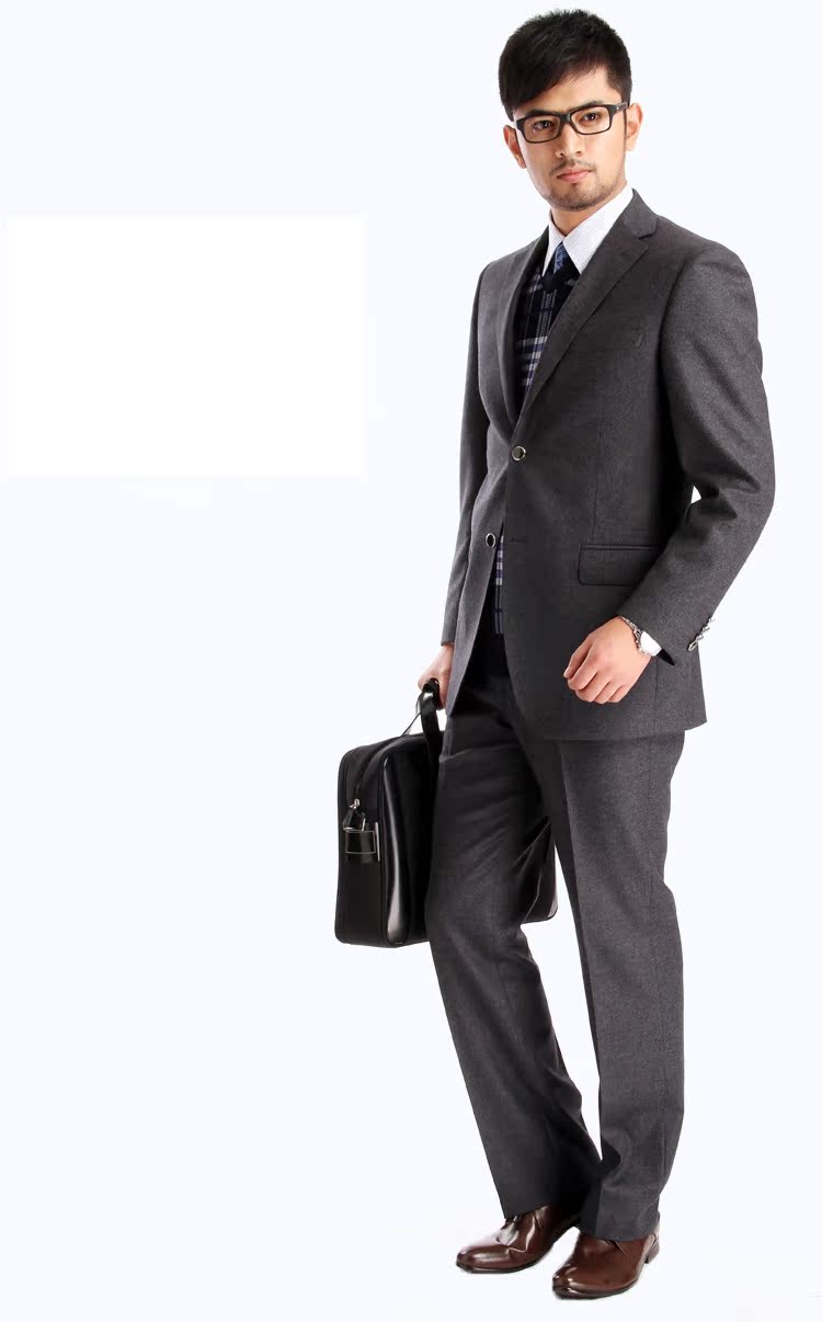 Costume homme en laine pour automne - Ref 1577610 Image 11