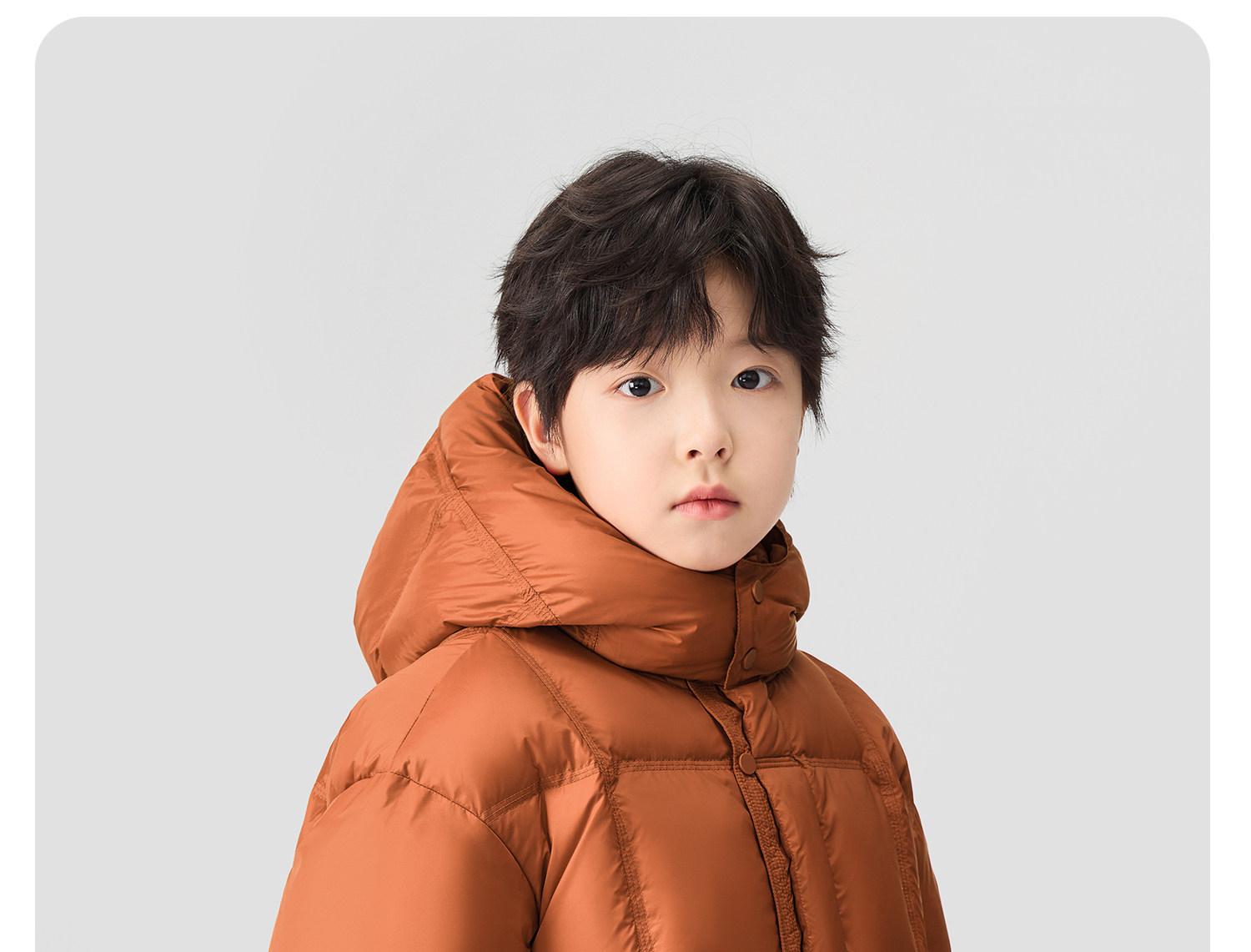 左西童装男童羽绒服冬季保暖2026新款儿童三防蓄热面包服大童外套 — 68