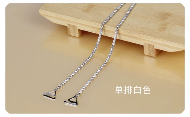 Thời trang dây đeo vai kim cương gợi cảm Dây đeo vai rhinestone Treo cổ khoan dây đeo vai mỏng trong suốt vô hình thắt lưng váy quây vai đồ lót phụ nữ