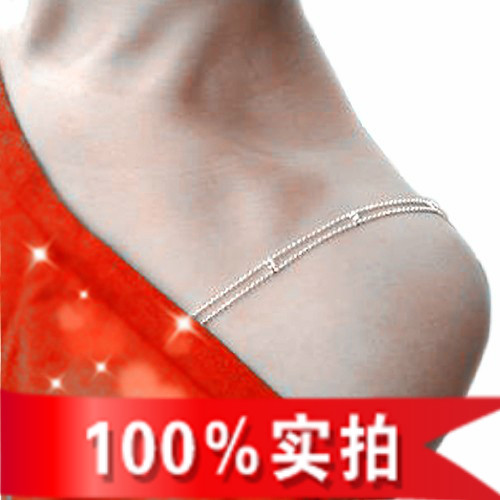 Thời trang gợi cảm chống trầy xước kim loại rhinestone dây đeo vai vô hình vành đai kim cương đồ lót dây đeo vai áo ngực dây đeo quan lot nu