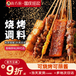 Fresh Enzi Barbecue Seasoning Sprinkling For Home Barbecue Dipped in Marinade Cumin Air Fryer Special Fried Skewers Combination Suit
