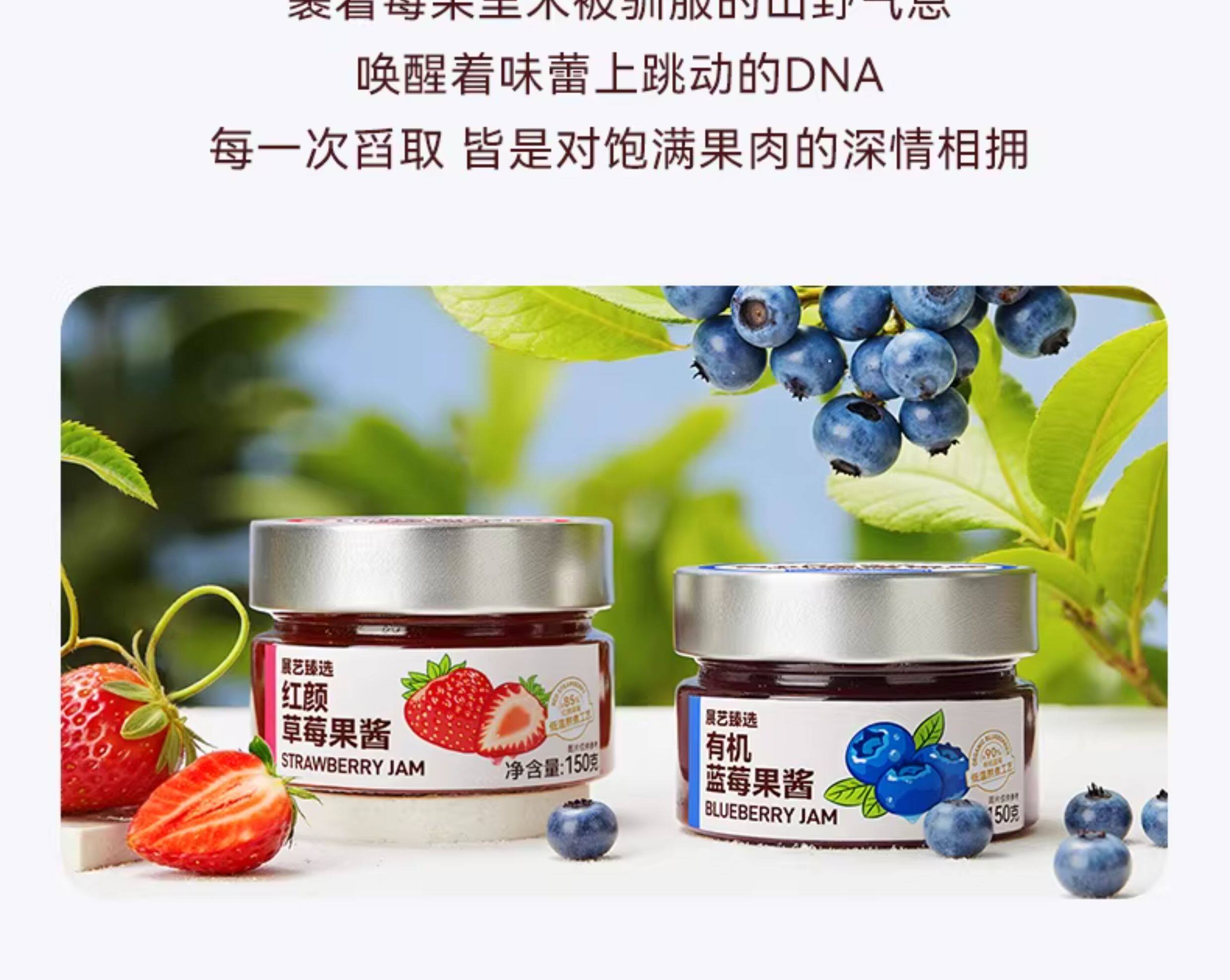 安享好物 安享S级果酱-展艺臻选 有机 草莓果酱  
