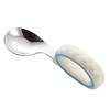 Baby Spoon Training Tool for Infants to Learn to Eat Independently, 316L Stainless Steel Fork, Complementary Food Spoon, Children's Tableware
