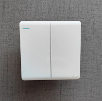 Chint NEW2U two-on multi-control NEW2U-07200 two-on multi-control switch panel two-in-one multi-control panel