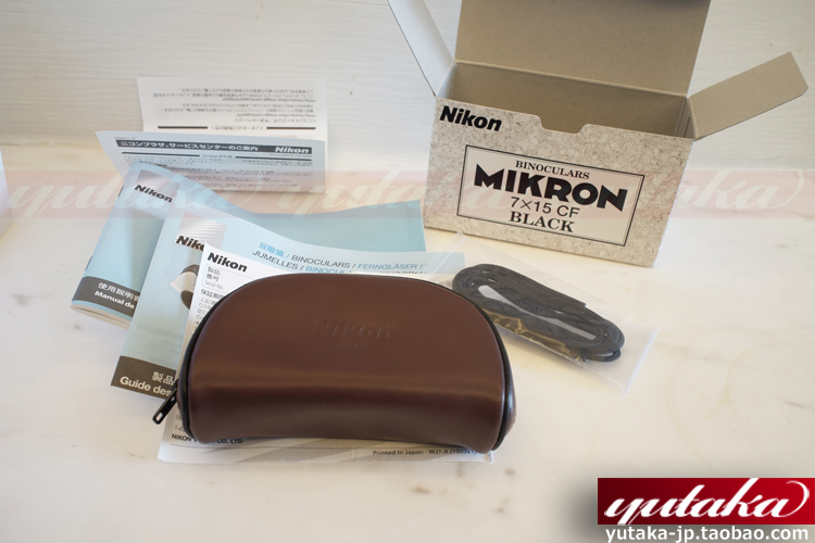[Sản xuất tại Nhật Bản] Ống nhòm kim loại Nikon Nikon MIKRON M7X15CF M6 - Kính viễn vọng / Kính / Kính ngoài trời bán kính thiên văn