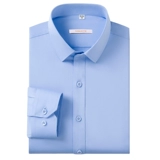 Эластичная рубашка, пиджак классического кроя, костюм