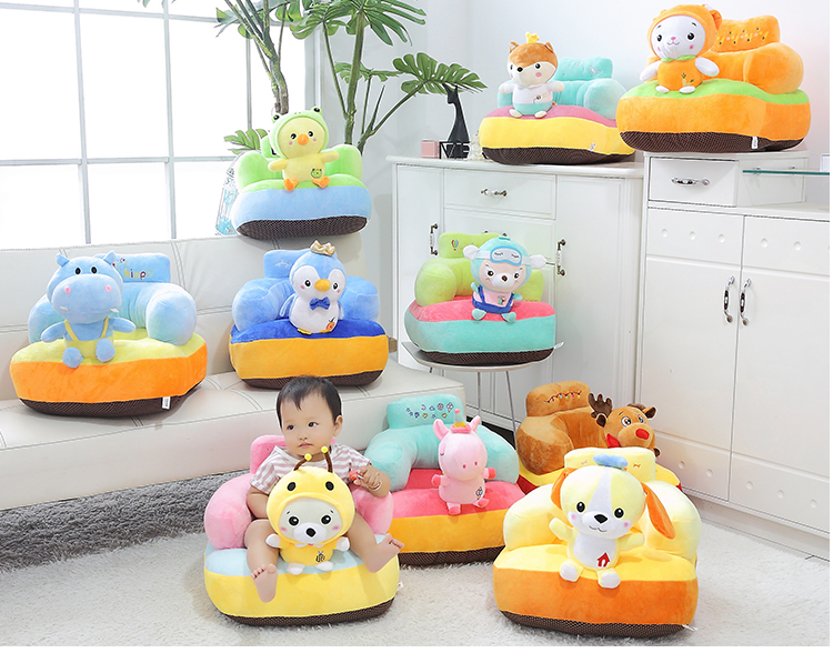 trẻ em Cartoon trường bé ghế sofa ghế bé ngồi trên tatami nhỏ sofa vườn ươm sang trọng thể tháo rời và có thể rửa được kháng thả - Ghế sô pha ghế sofa lười