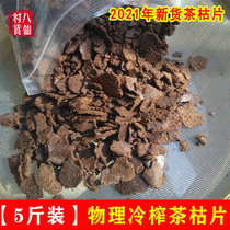 5 Jin freshly squeezed tea Bran physical cold pressed tea leaves shampoo tea seed powder shampoo Tea Seed Cake Tea oil residue