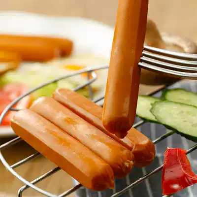 Henghui hot dog sausage 200g German sausage baking grilled sausage smoked sausage bread Hot dog sandwich