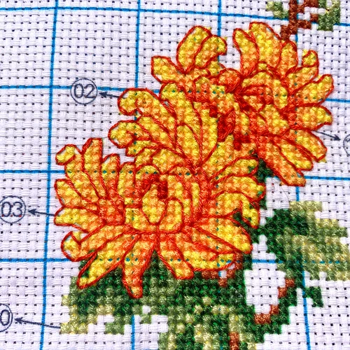 Cross Stitch Pure ручной работы финишировала Meilan Bamboo Chrysanthemum четыре джентльмены с четырьмя ежедневными живописью