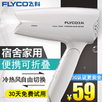 Feike Hairdryer Student Dormitory Household Hotel Hairdryer folded cold and hot air dryer portable FH6255