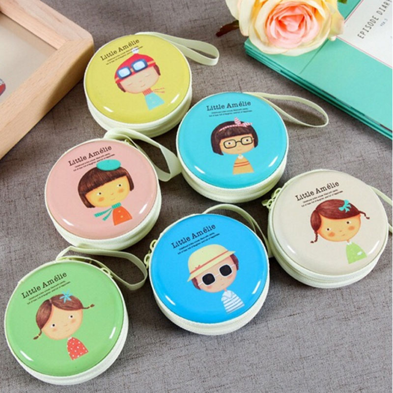 Pipa storage box Guzheng Nail tape storage bag cartoon bag nail iron box instrument accessories nail bag