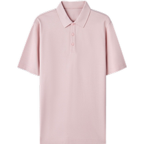 (Moisture wicking) Goldlion 2024 new summer mens short-sleeved T-shirt is not easy to wrinkle Paul POLO shirt for men