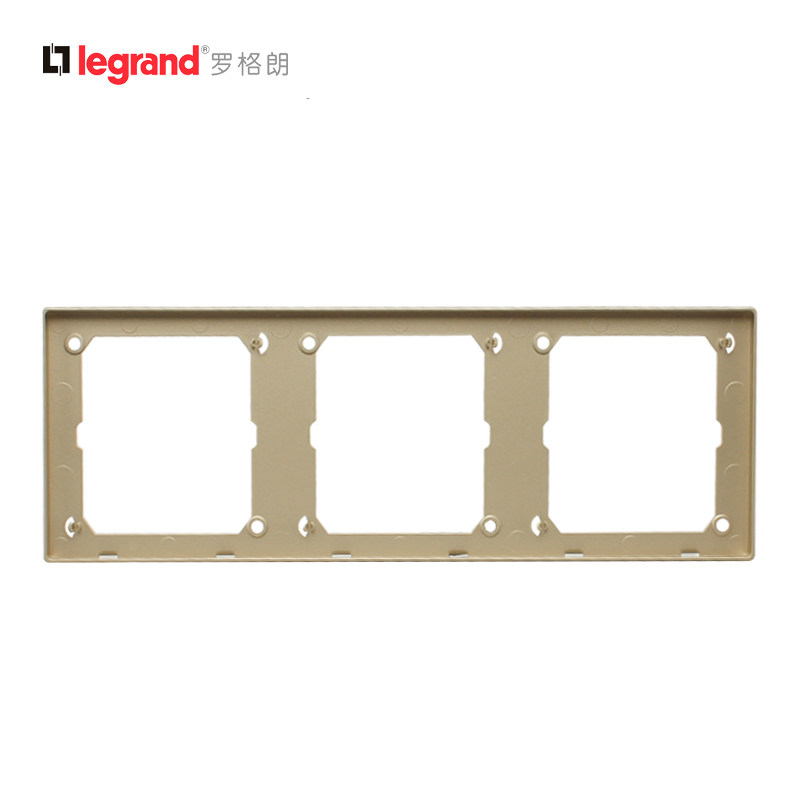 TCL Roglen Switch Socket Classic Golden Triple Bound Panel Whiteboard