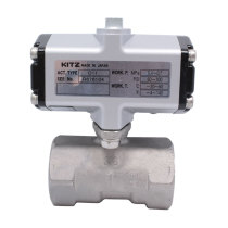 Japan Kitz Kitazawa 316 Stainless Steel Pneumatic Ball Valve C-UTE Double Acting Two-way Valve DN25 Dn50 Inlet