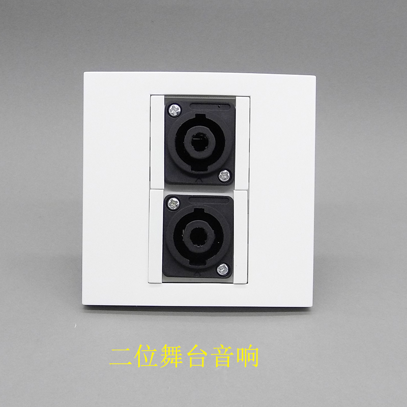 Type 86 SECOND POWER STAGE SOUND SOCKET FOUR-CORE SPEAKER OOMKA FARM PLUG MEDIAN SOCKET PANEL