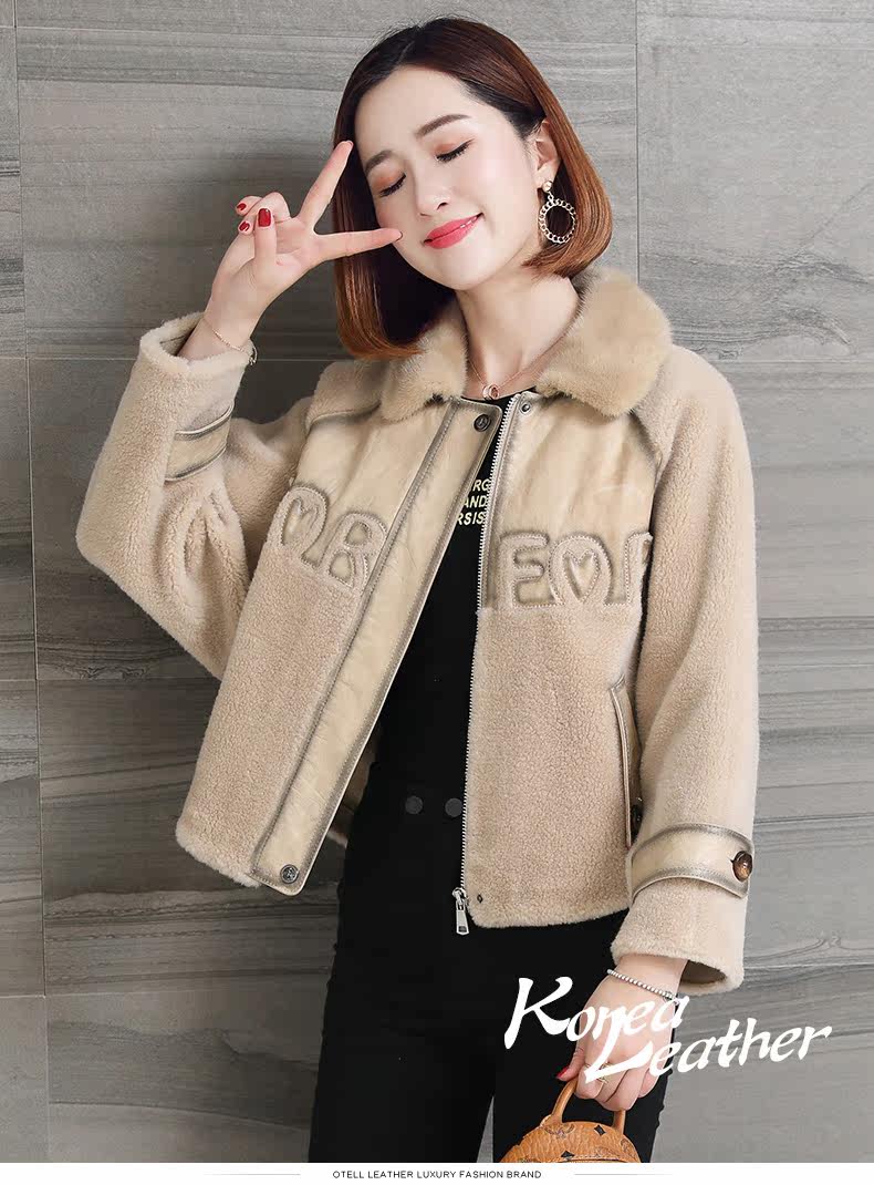 Manteau de fourrure femme OTELL - Ref 3171665 Image 7