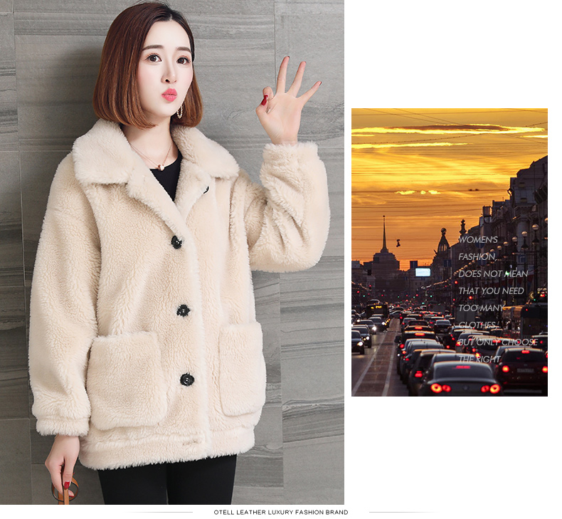 Manteau de fourrure femme OTELL - Ref 3175094 Image 19