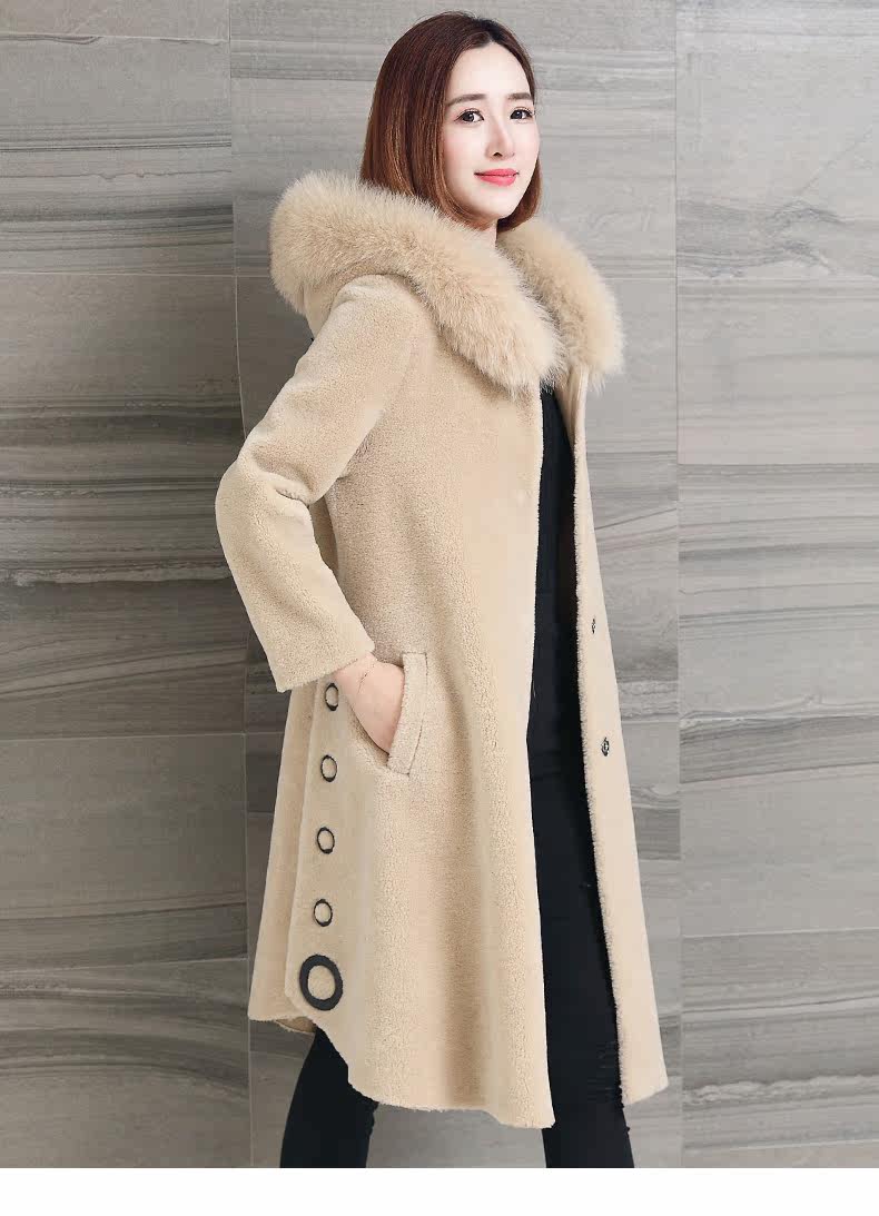 Manteau de fourrure femme OTELL - Ref 3173193 Image 8