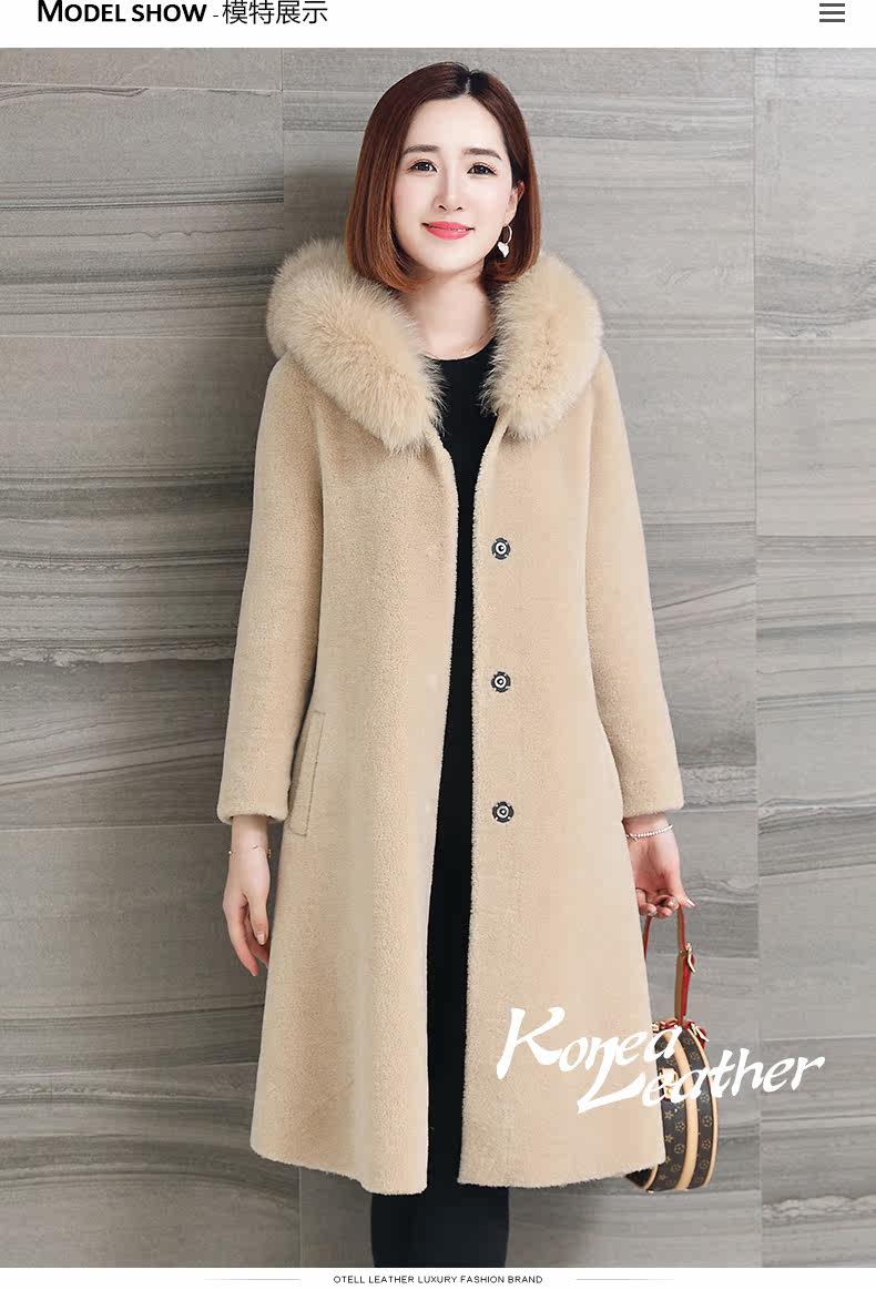 Manteau de fourrure femme OTELL - Ref 3173193 Image 13