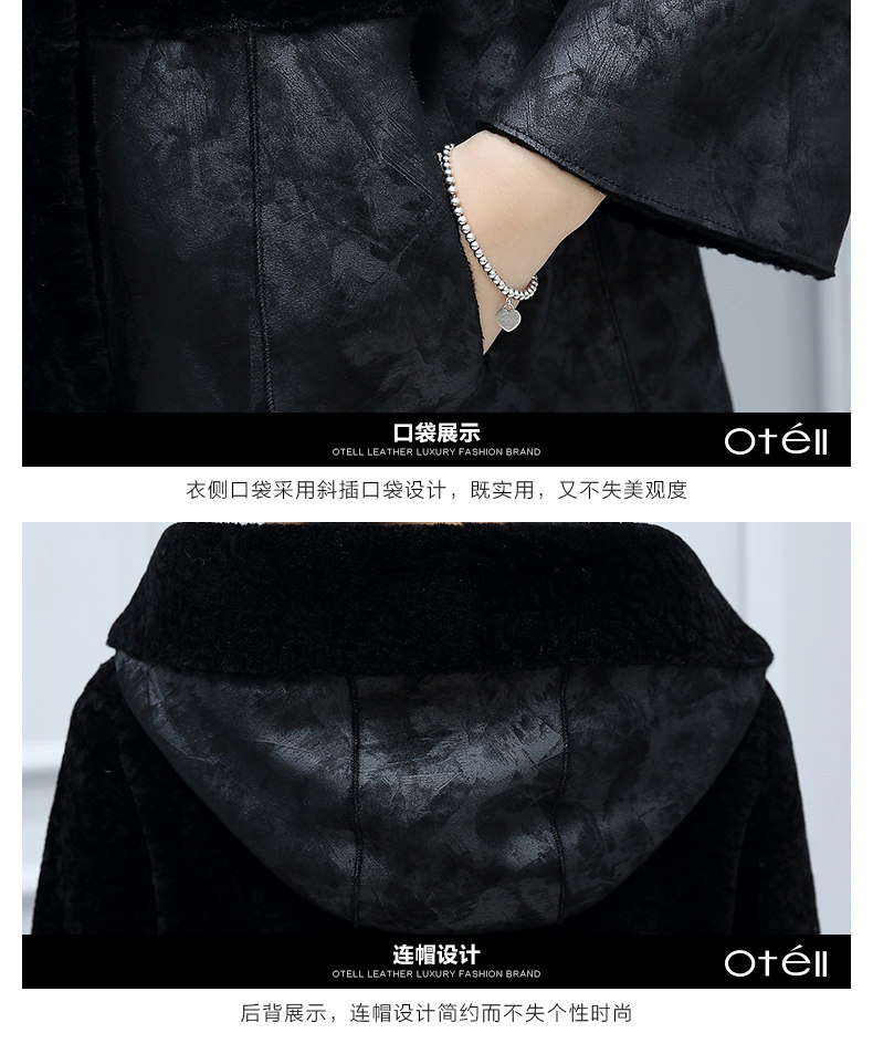 Manteau de fourrure femme OTELL - Ref 3173271 Image 23