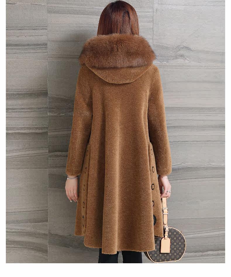 Manteau de fourrure femme OTELL - Ref 3173193 Image 26