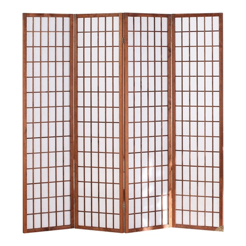 Японский стиль экрана экрана с твердым деревом отеля гостиная гостиная.