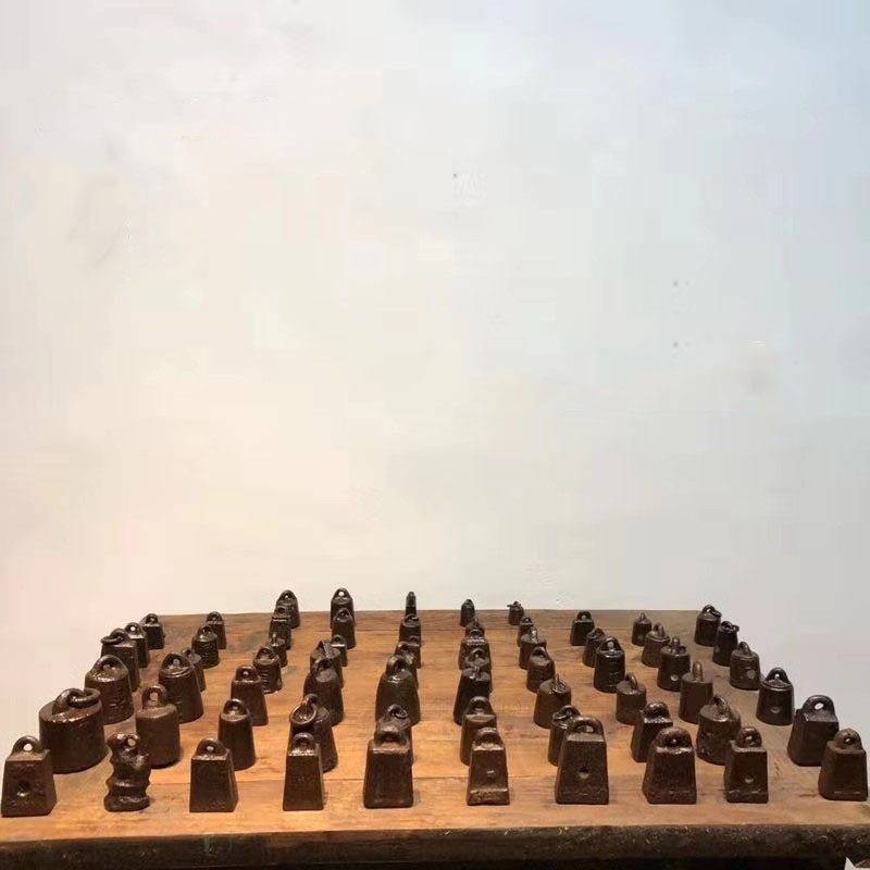 Folklore Old Objects Antique Ancient Play Iron Right Collection Old Iron Weight Old Steelyard Weight Old Iron Scales Iron Real Power Collection Nostalgia