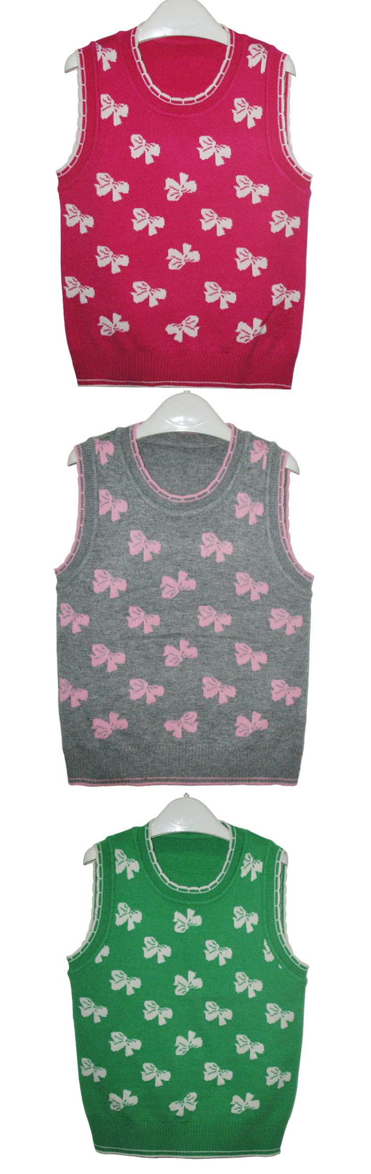 Gilet fille en cachemire - Ref 2071567 Image 6