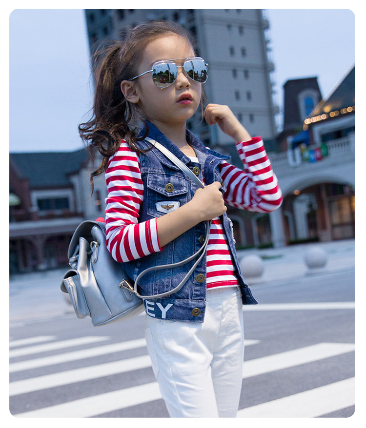 Gilet fille en toile - Ref 2071136 Image 15