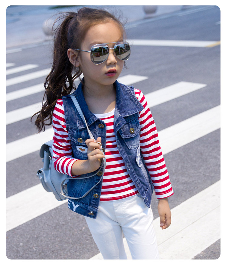 Gilet fille en toile - Ref 2071136 Image 19