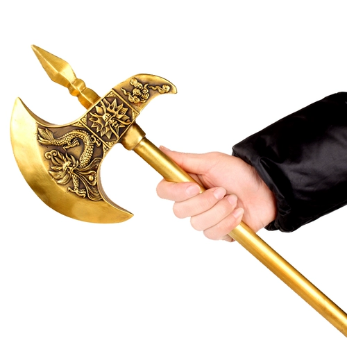 广缘德 Большой латунный топор, украшение для дома, кран Томагавк, домашний орнамент, медные поделки