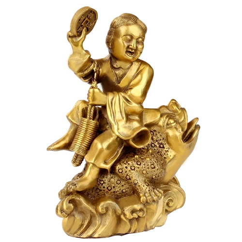 广缘德 Латунная челка, медный аксессуар, подарок на день рождения