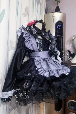 taobao agent [MIMOSA] COSPLAY clothing*change clothes puppet falling in Aihe*Kitagawa Haimeng*maid*lolita